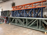 Warehouse Commercial Shelving for stocking Clothing, Swimwear, Shoes