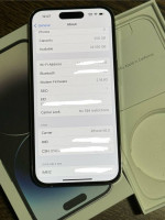 iPhone 14 Pro Silver 256GB - unlocked 91% battery capacity