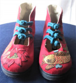 Chinese NEW Traditional Red Shoes Handmade Embroidery China