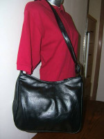 Vintage Ambassador large black and Navy Purses