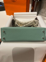 Hermes Mini Kelly Vert D’eau