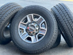 18” Ford f-250 new 2024 grey wheels oem factory take offs rims tires