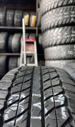 Four Used Tires 265-70-17 Dunlop Grandtrek AT20 With Good Tread