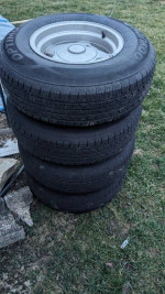 P235/75/R15 tires and rims